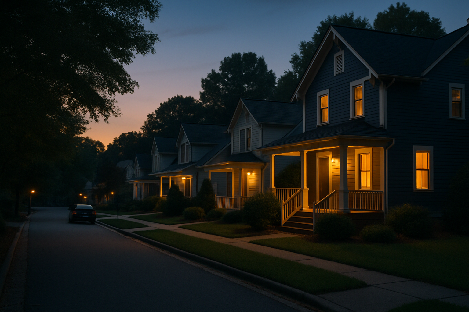 Cary area scenery